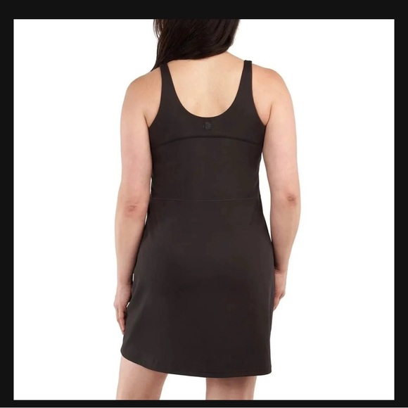 Elle Sport Black Sleeveless Active Dress - Picture 2 of 5